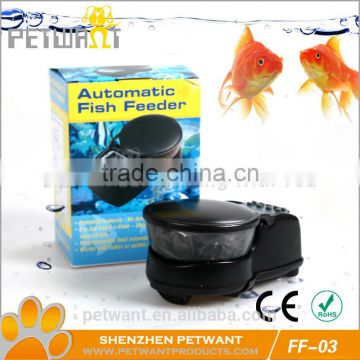 Automatic fish feeder pond food dispenser battery digital timer pet feeder