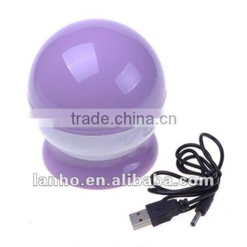 Purple Fun Rotation Star Master Sky Romantic Night Light Lamp Laser Projector