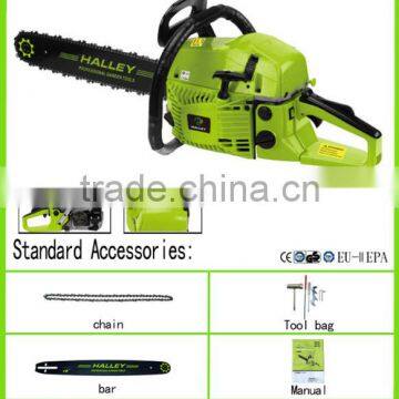 Gas Powered Tobacco Plants Cut Machine 5200 Chain Saw HLYD - 52K photo-2