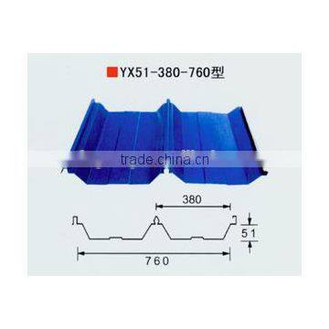 665/800/900mm Curve Galvanized Corrugated Metal Roofing Sheet