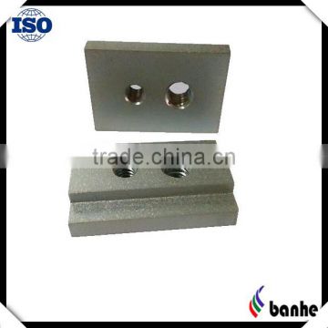 Door hanging plate for automatic door system with zinc plating made in Cixi Banghe