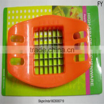 Easy to Use Stainless Steel and Plastic Manual Potato Chipper , Pototo Chips French Fries Cutter photo-4