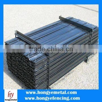 New Zealand Market High Quality Steel Black Bitumen Painted Black Y Fence Post Steel Fence Post