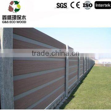 Professional plastic bamboo fence with high quality