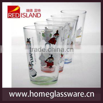 16oz Larger Tumbler Print Glass Cup Dinking Cup photo-4