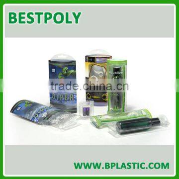 WHOLESALE CLEAR PLASTIC EARPHONE PACKAGING BOX WITH PRINTING photo-2