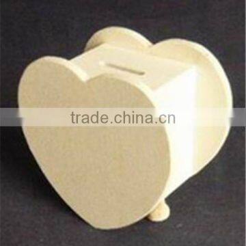 Antique Kid's DIY Wooden Piggy Bank House Creative High Quality Wooden Coin Box photo-5