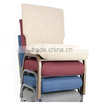 Manufacture Wholesale Heavy Duty Stacking Interlocking Church Chair photo-6