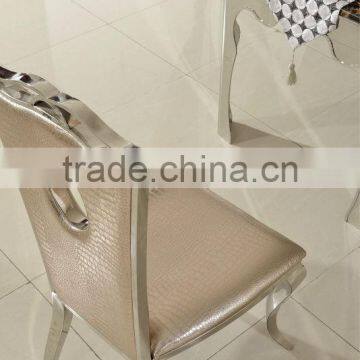 B406 Home Furniture Fashionable PU Leather Chair photo-4
