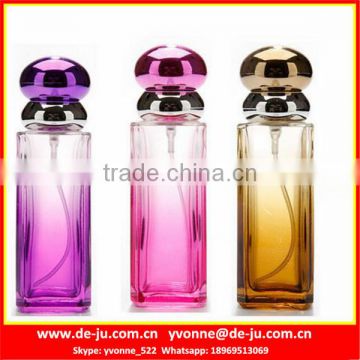 Square Refillable 30ml Perfume Glass Bottle