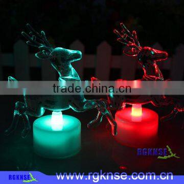 hot promotion gift snowflower and bell christmas decoration gift night led light