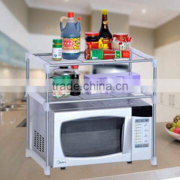 Modern steel wire kitchen storage rack home furniture shelf