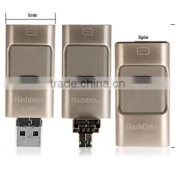 New Customized 3-in-1 OTG USB Flash Drive for IOS & Android Mobile Phone photo-6