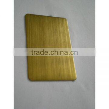 4x8 Color Coated Hairline Stainless Steel Copper Sheet Thickness 5MM photo-4