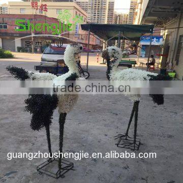 SJLJ013685 Wholesale Topiary Frame Artificial Boxwood Topiary Animal photo-3