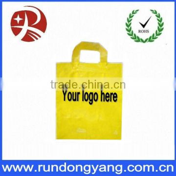 Professional manufacturer plastic bag with flexip loop handle