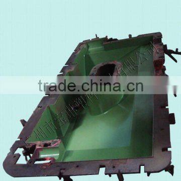 rotational mold for traffic barrier