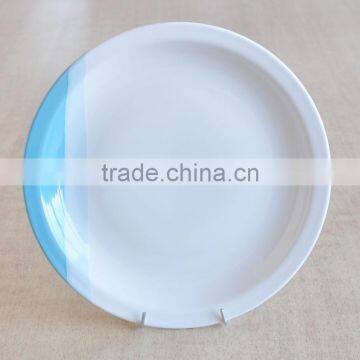 10.5inch Dinner Plate in Solid Color with Special edge