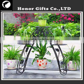 Wrought Iron Tiered Designer Plant Stand photo-2