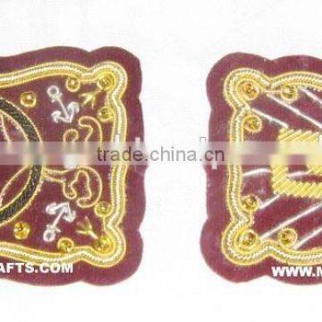 Beautiful Zari Hand Embroidery Patches