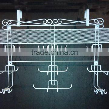 Mounted on Wall Metal Wire Jewelry Display Rack Jewelry Display Holder and Organizer photo-2