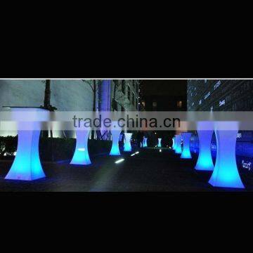 Sale High Quality LED Color Cocktail table Wedding used