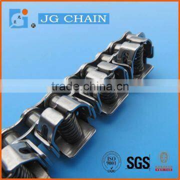 10BSS special attachments paper clipped conveyor roller chain