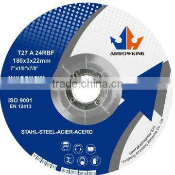 7'' T41 Flat Cutting Wheel for Stainless Steel / Inox