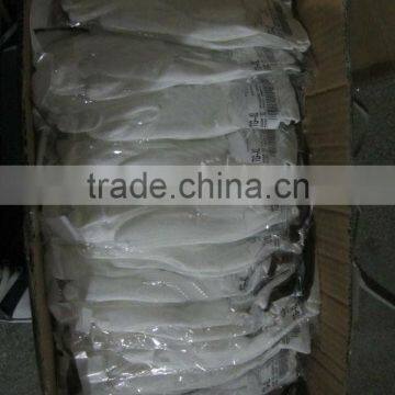 DDSAFETY 13 Gauge White Nylon Liner Knit Wrist Glove White PU Coated White Nylon Glove photo-4