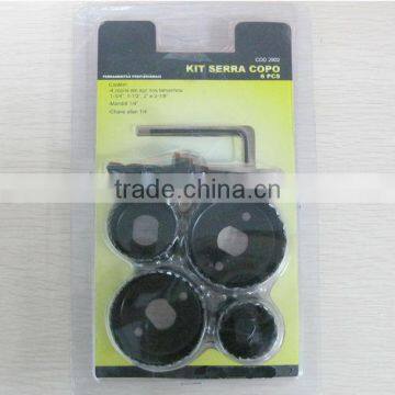 6pc Bi-metal hole saw (combined tools,tool sets,tools)