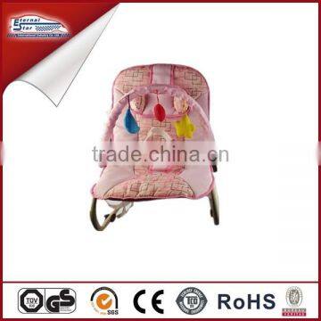 foldable automatic baby swing with safety strap plastic swing baby rocker