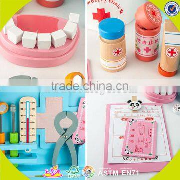 Wholesale Good Sale Wooden Medical Box Toy for Kids,Pretend Play Child Doctor Toy,High Quality Wooden Medical Toy W10D012 photo-3