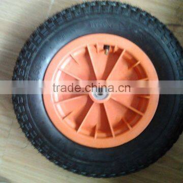 Wheelbarrow Wheel 3.50-8 With Plastic Rim