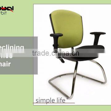 Adjustable Seat Height Office Chair With Five Wheels, Fabric Ergonomic Executive Chair photo-5