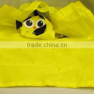 New Design Owl Nylon Eco Shopping Bag Assorted Color Shopping Tote Bags Cute Owl Handbags photo-3