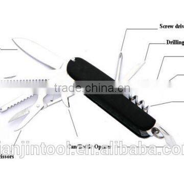 11PCS Useful Multifunction Knife Folding Knife Multifunction Pocket Knife With Stainless Steel Handle photo-5