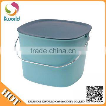 Wholesale 2017 Hot Sell Fashion PP Material Bucket With Hemp Rope Toy Storage Bucket photo-3