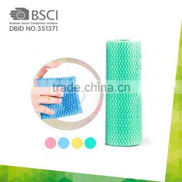 Household Clean Item/kitchen Clean Cloth/spunlace Jumbo Roll/muli-purpose Cleaning Wipes for Kitchen photo-5