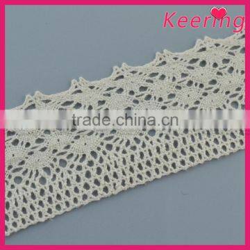 Fashion cotton lace fabric for garment WLCB-002