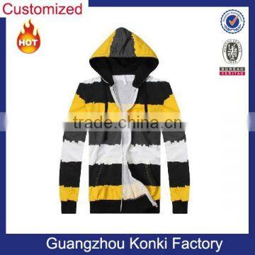 Top sale zip hoodie design street style wholesale custom men hoodies & sweatshirts