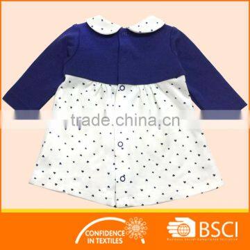 2017 High-end Custom Baby Clothing Children One Piece Girls Party Dresses With Embroidery photo-2