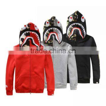 men pullover hoodie men fleece pullover hoody special cool printed track coat OEM