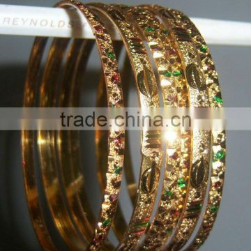 Gold Plated Bangles