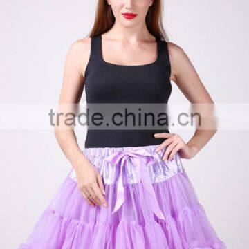 Hot Sale Baby Girls Teen Beautiful Chiffon Fluffy Pettiskirts Tutu Princess Party Skirts Ballet Dance Wear Pettiskirt photo-2