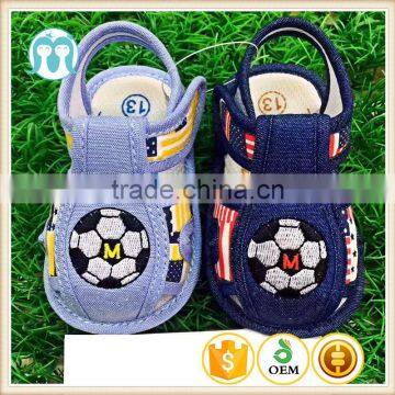 2017 wholesale price cute carton sandals girl and boy baby shoes for 1years old