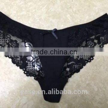 Customized sexy pattern nylon women's underwear briefs with private label