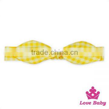 FDK260 Lovebaby Wholesale Baby Hairband White Dots Print Headband Rabbit Ears Pattern Elastic Hairband photo-5
