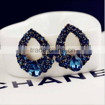 Luxury Sapphire Vintage Earings for Ladies photo-2