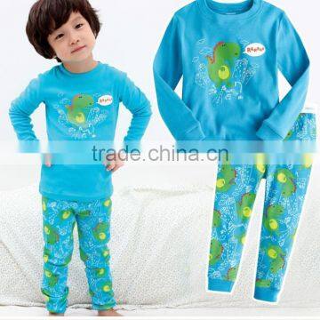 S15530A Wholesale latest funny baby clothes style kid pajama sleepwear