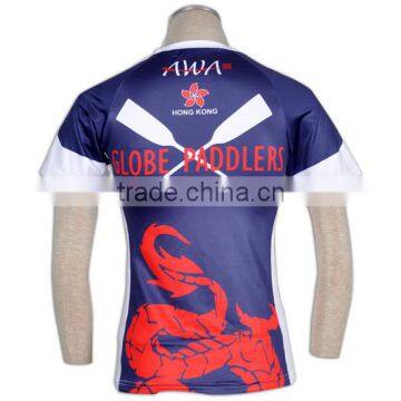 BSCI/ISO9001 Factory Dry Fit Breathable Fabric Italy Sublimation Ink Hotsale Cheap Sublimated Sportswear photo-5